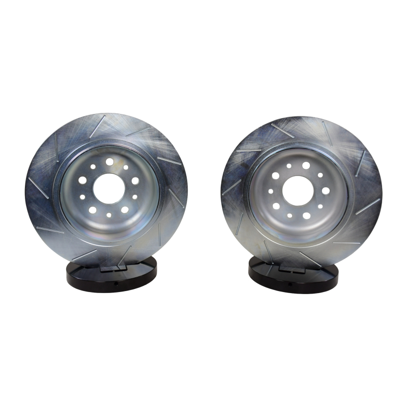 Jeep Gladiator JT Brake Rotors (2) - Rear - Baer Brakes - Slot/Zinc Finish - `20-`64